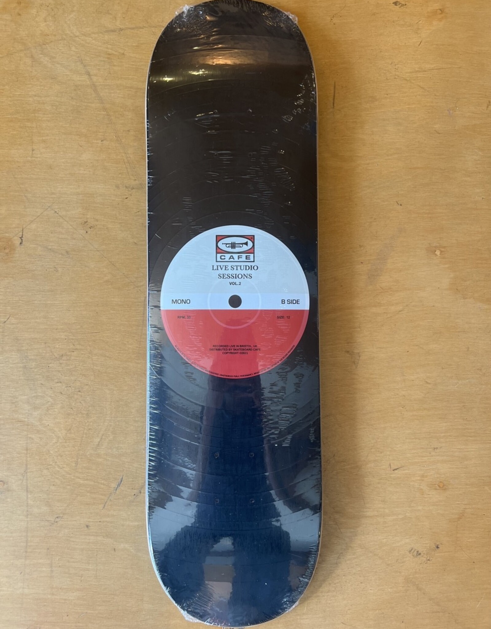 SKATEBOARD CAFE SKATE CAFE 2021 RETRO EDITION 45 DECK (CLASSIC SHAPE) - 8.38