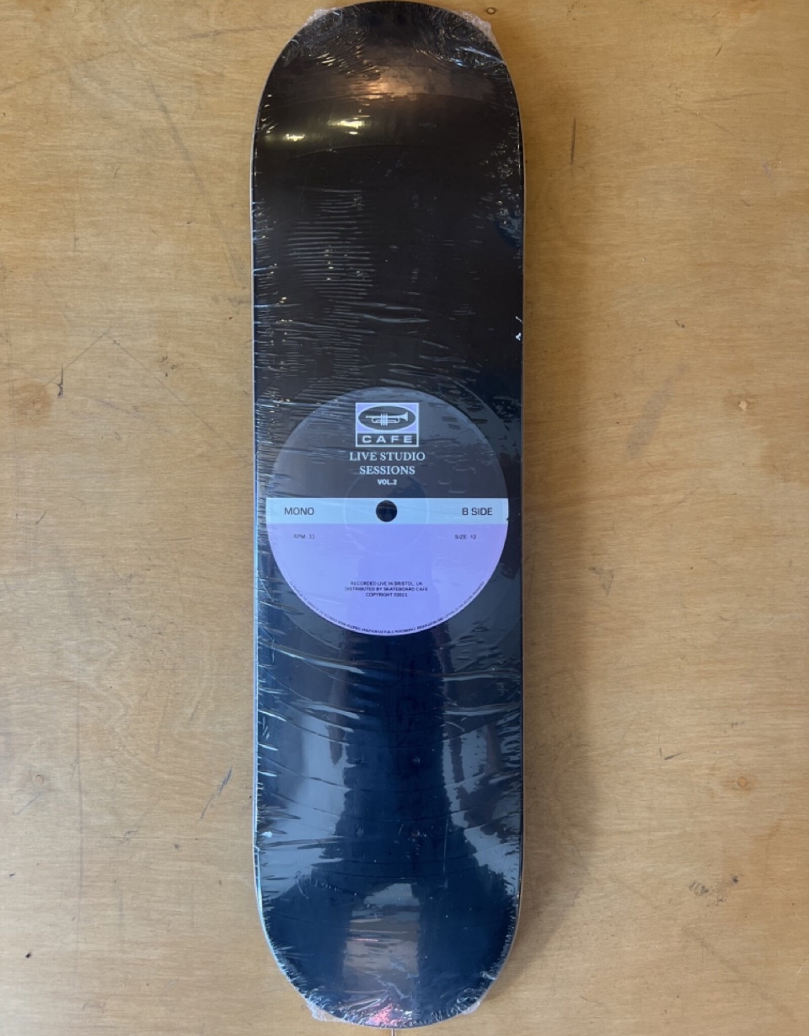 SKATEBOARD CAFE SKATE CAFE 2021 RETRO EDITION 45 DECK (CLASSIC SHAPE) - 8.0