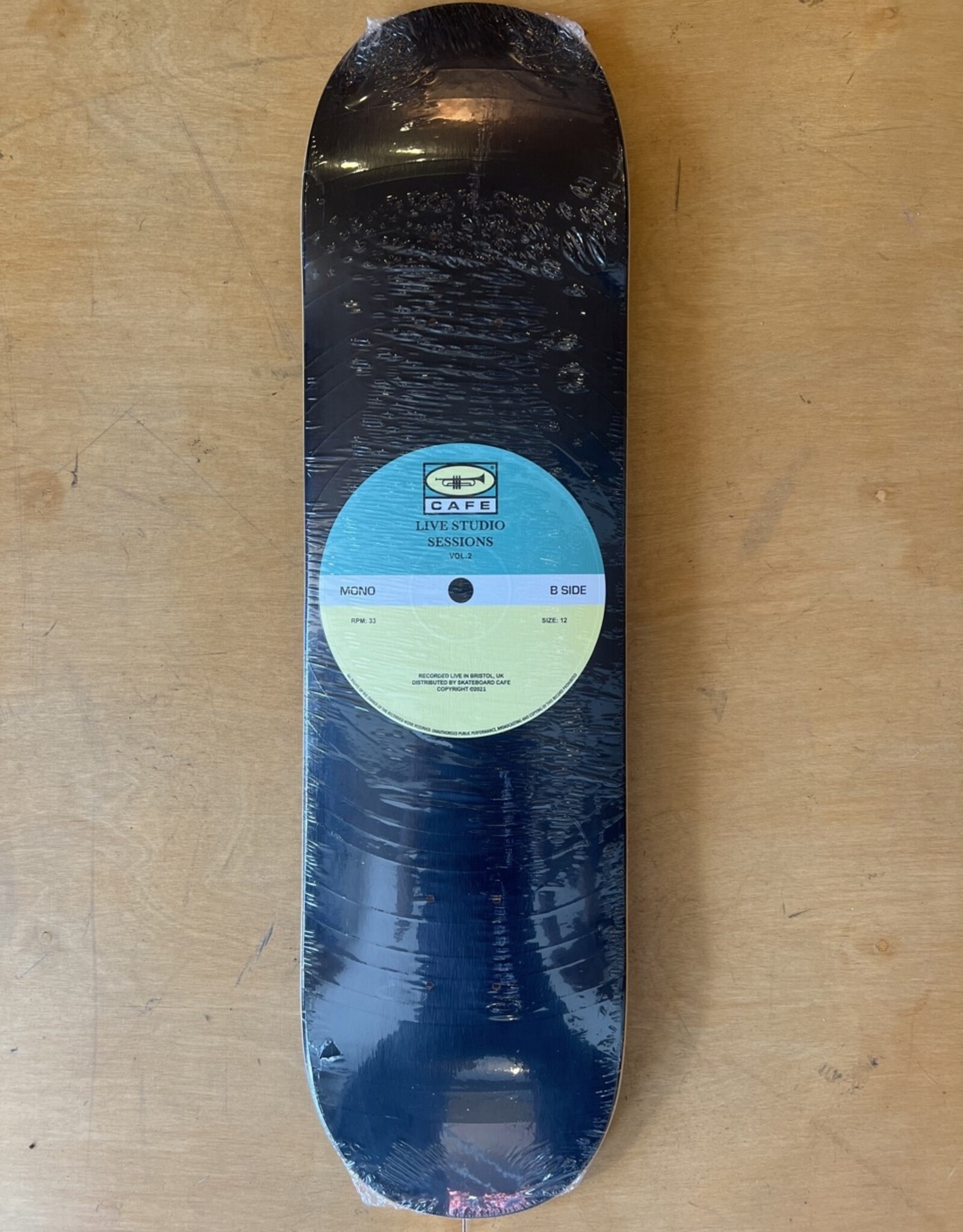 SKATEBOARD CAFE SKATE CAFE 2021 RETRO EDITION 45 DECK (CLASSIC SHAPE) - 8.125