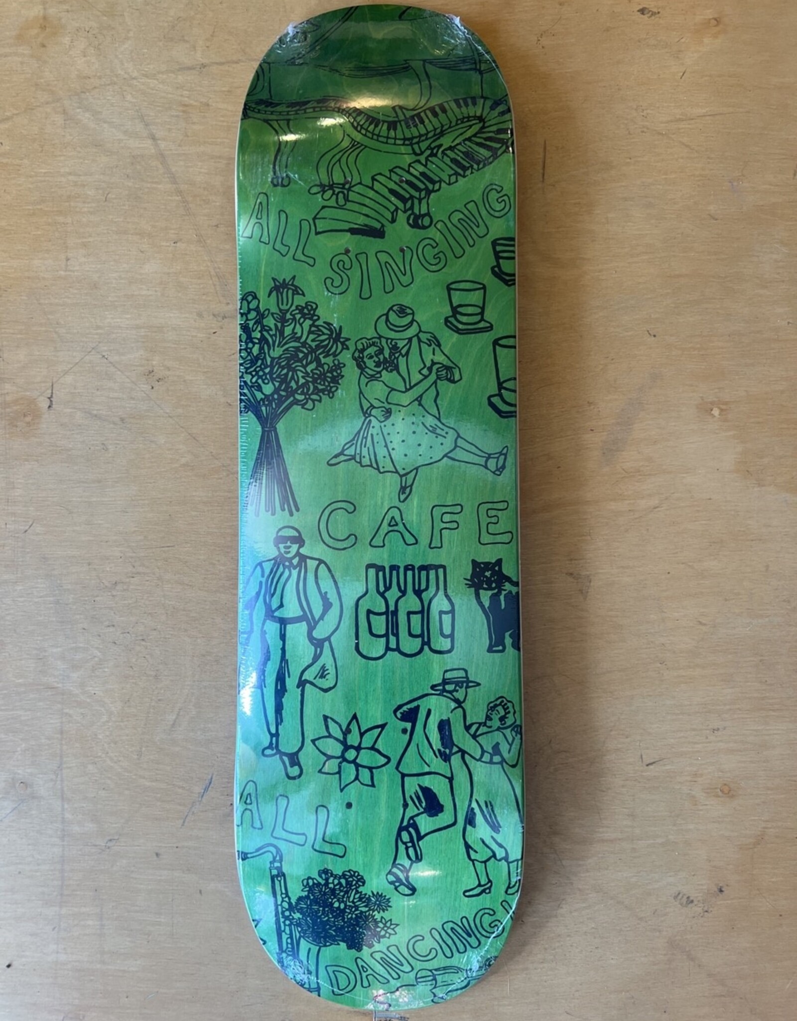 SKATEBOARD CAFE SKATE CAFE GAURAB SKETCHES DECK (C2 SHAPE) - 8.5