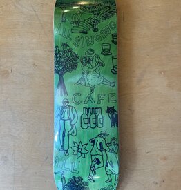 SKATEBOARD CAFE SKATE CAFE GAURAB SKETCHES DECK (C2 SHAPE) - 8.5