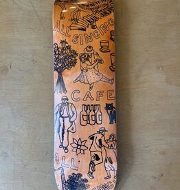 SKATEBOARD CAFE SKATE CAFE GAURAB SKETCHES DECK (C2 SHAPE) - 8.25