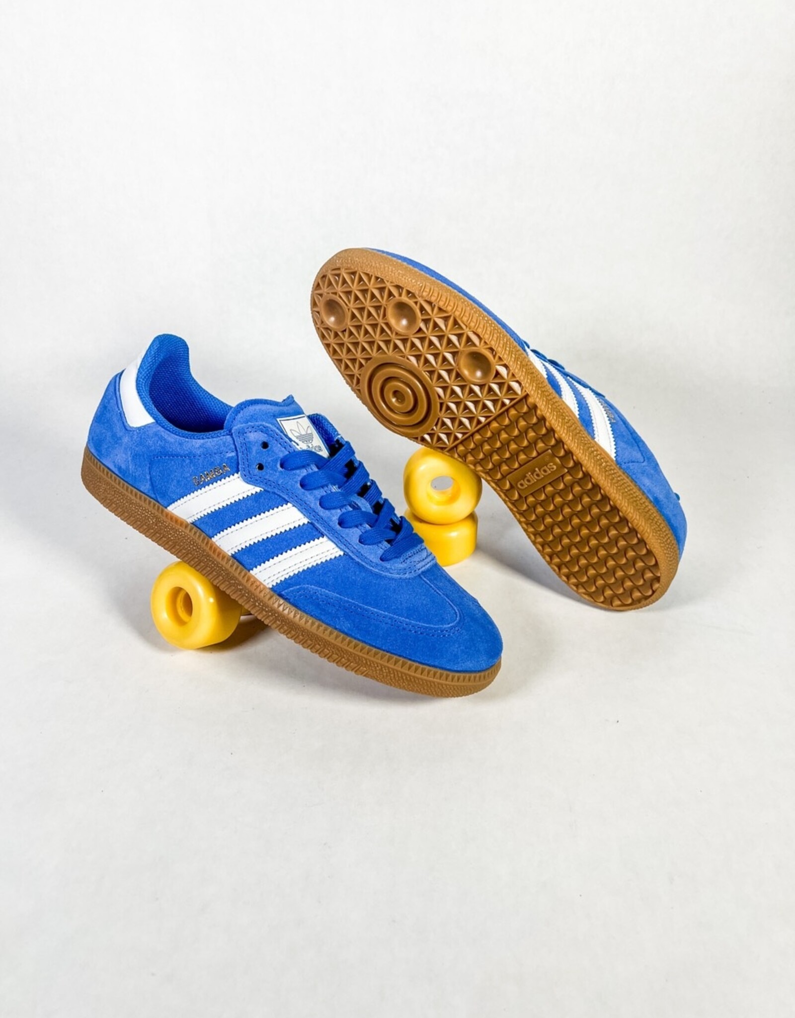 ADIDAS SAMBA ADV - BLUBIR/FTWWHT/GOLDME