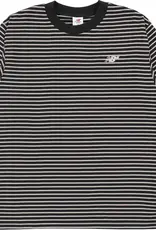 NEW BALANCE NB NUMERIC STRIPE T-SHIRT - BLACK