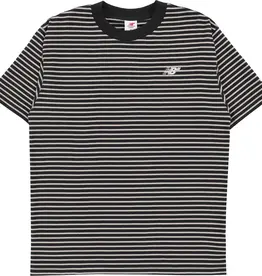 NEW BALANCE NB NUMERIC STRIPE T-SHIRT - BLACK