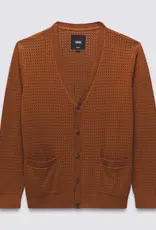 VANS VANS GRIFFIN POINTELLE CARDIGAN - TORTOISE SHELL