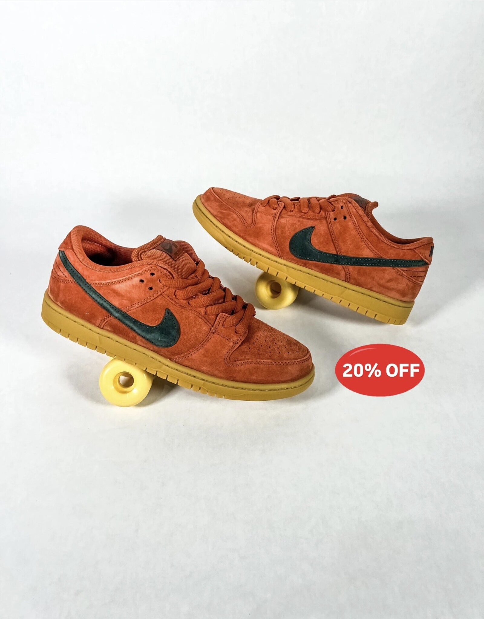 NIKE SB DUNK LOW PRO BURNT SUNRISE/VINTAGE GREEN