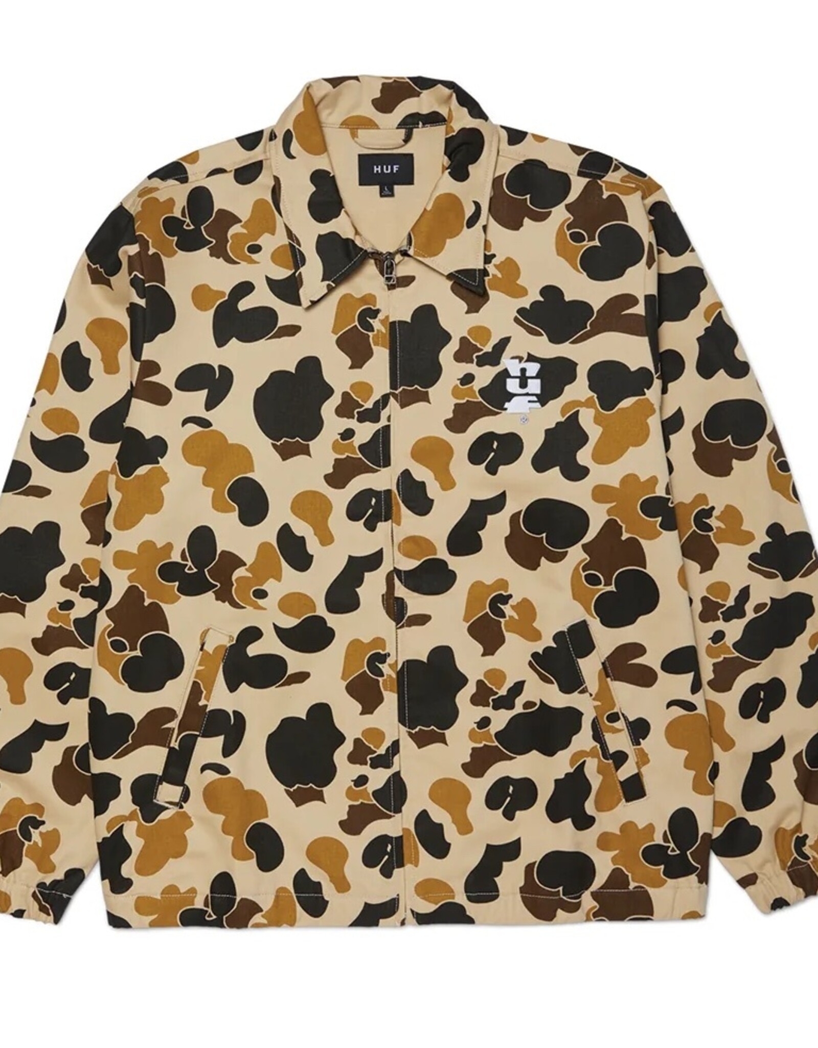 HUF SET MEGABLAST SHOP JACKET - DUCK CAMO