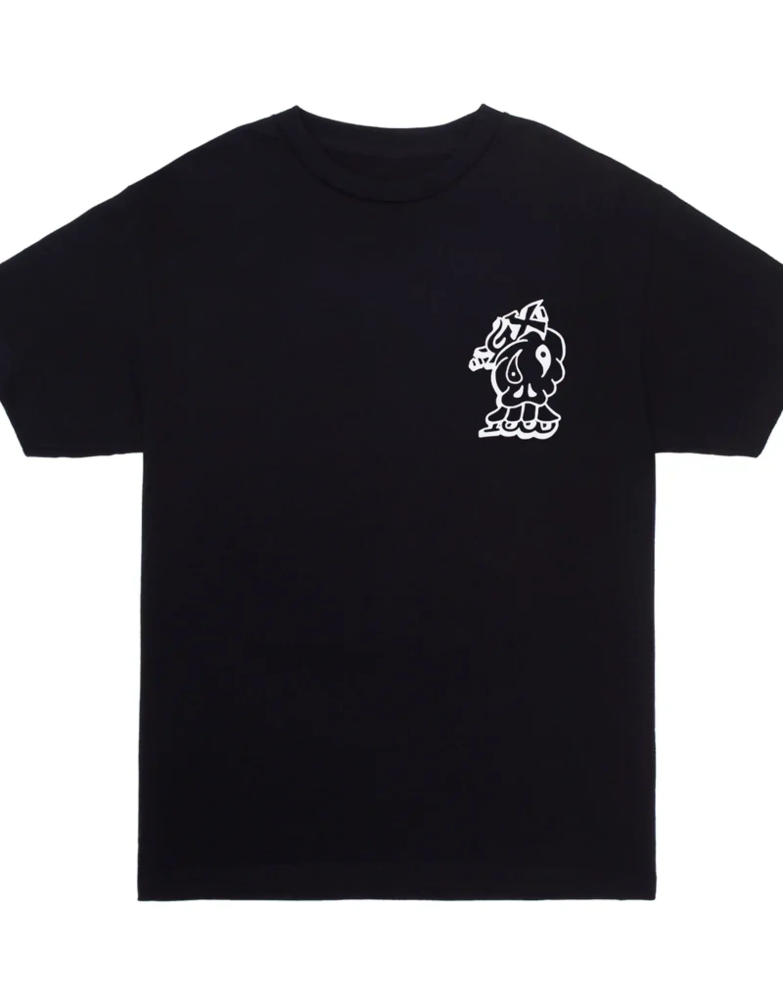 GX1000 GX1000 BIG MIND OVER MATTER TEE - BLACK