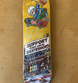 REAL SKATEBOARDS DLX SF SKATE SHOP DAY SHOP KEEPER DECK - 8.5