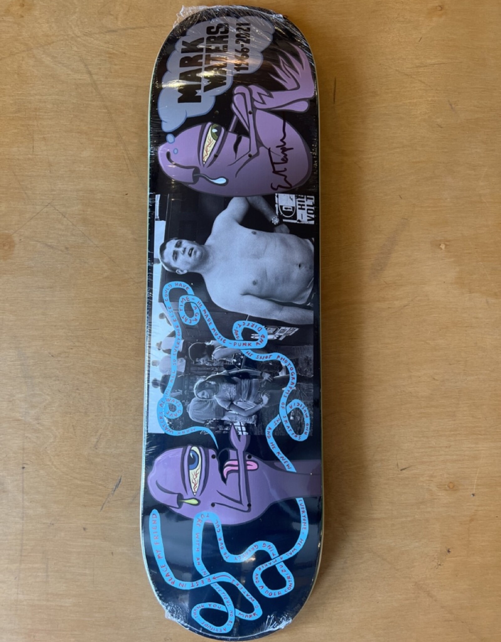 SKATE SHOP DAY SKATE SHOP DAY X TOY MACHINE MARK WATERS DECK - 8.25