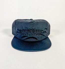 KINGSWELL KINGSWELL MEZA SCRIPT NYLON SURF HAT - BLACK