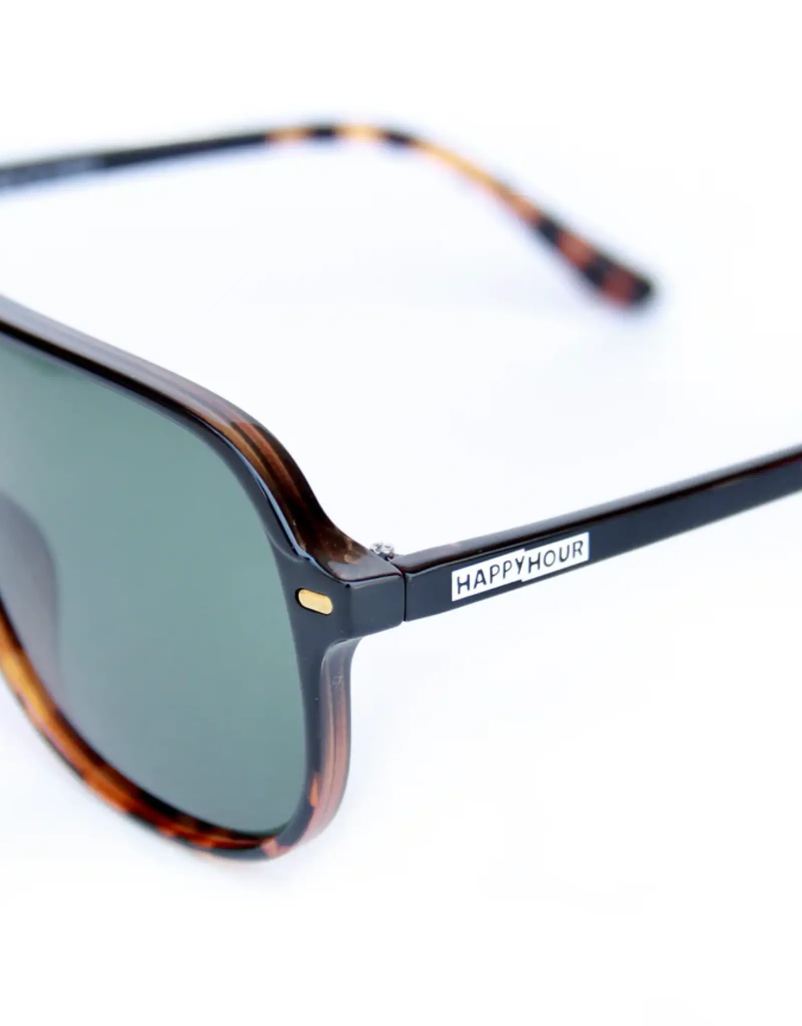 HAPPY HOUR SHADES THE DUKE POLARIZED - BLADE FADE TORT