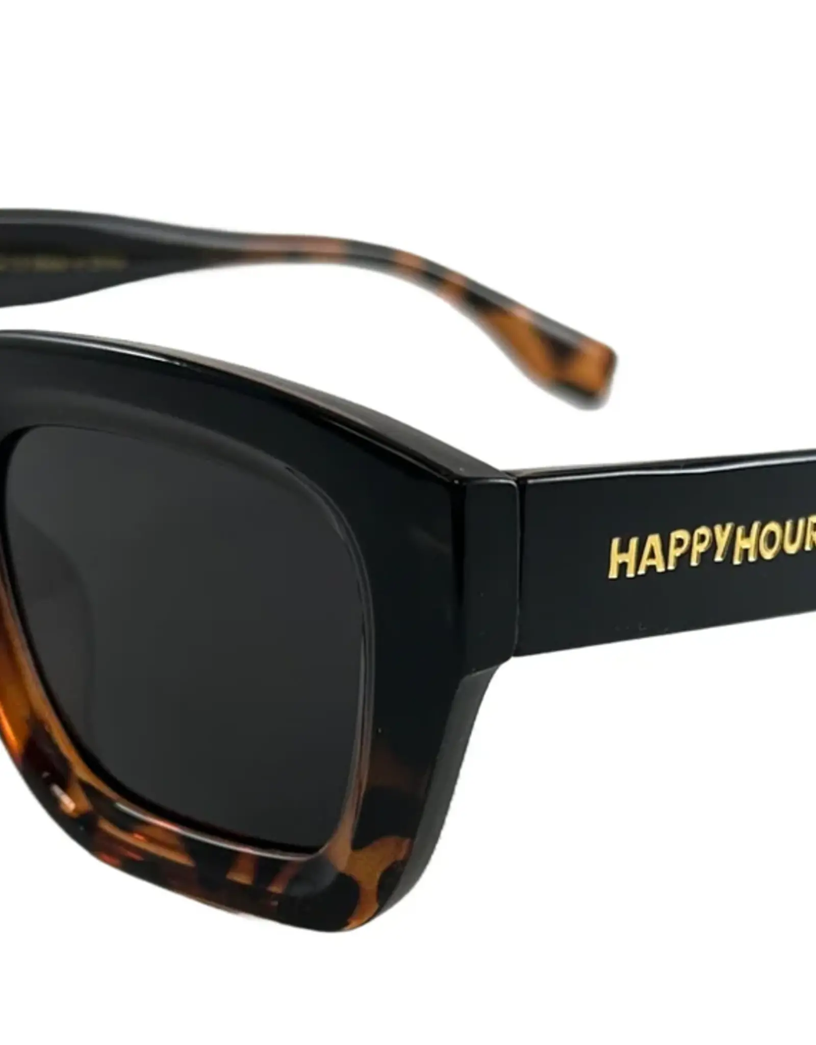 HAPPY HOUR SHADES CAMDEN POLARIZED - BLACK TORT FADE