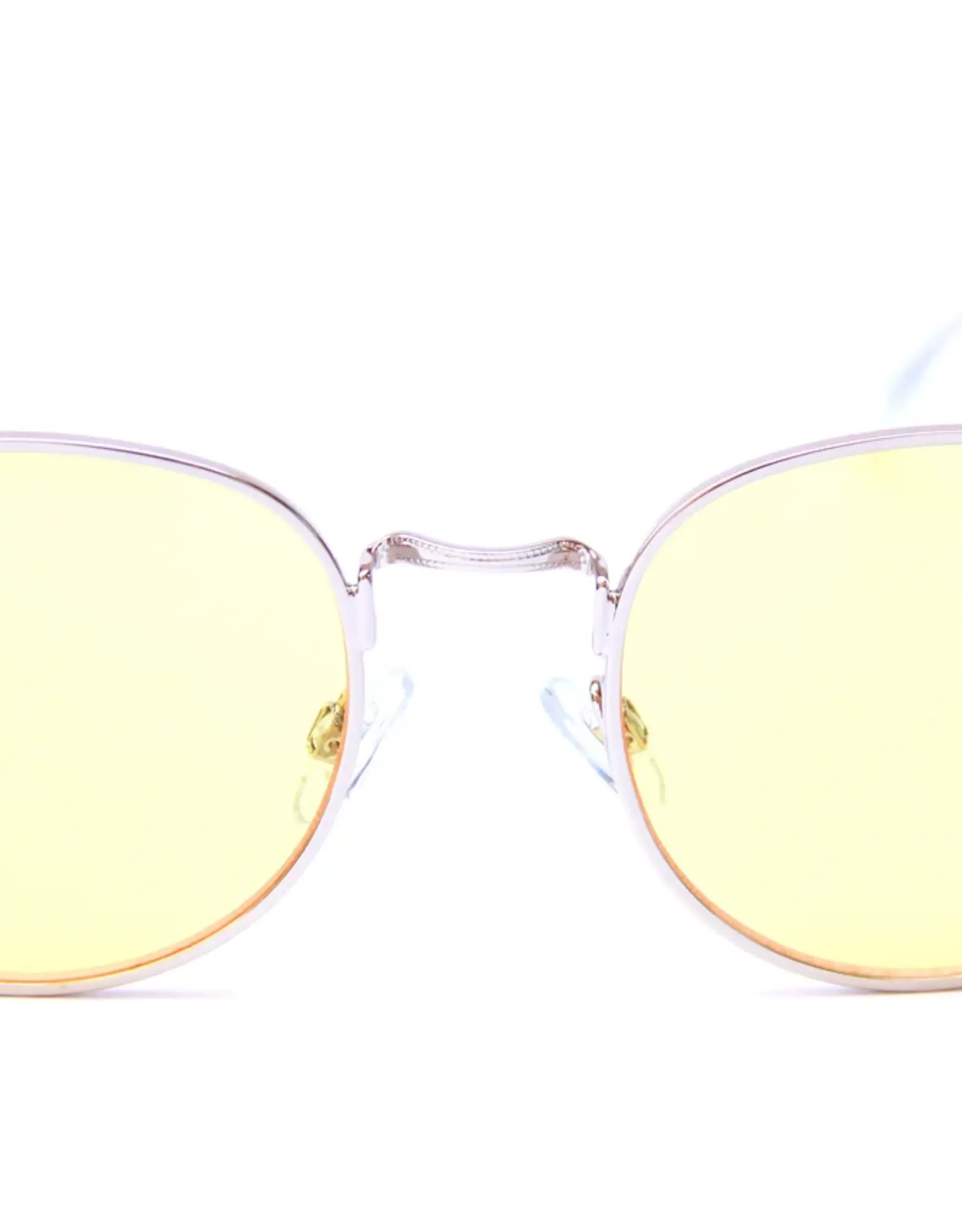 HAPPY HOUR SHADES HOLIDAZE  - GOLD YELLOW LENS