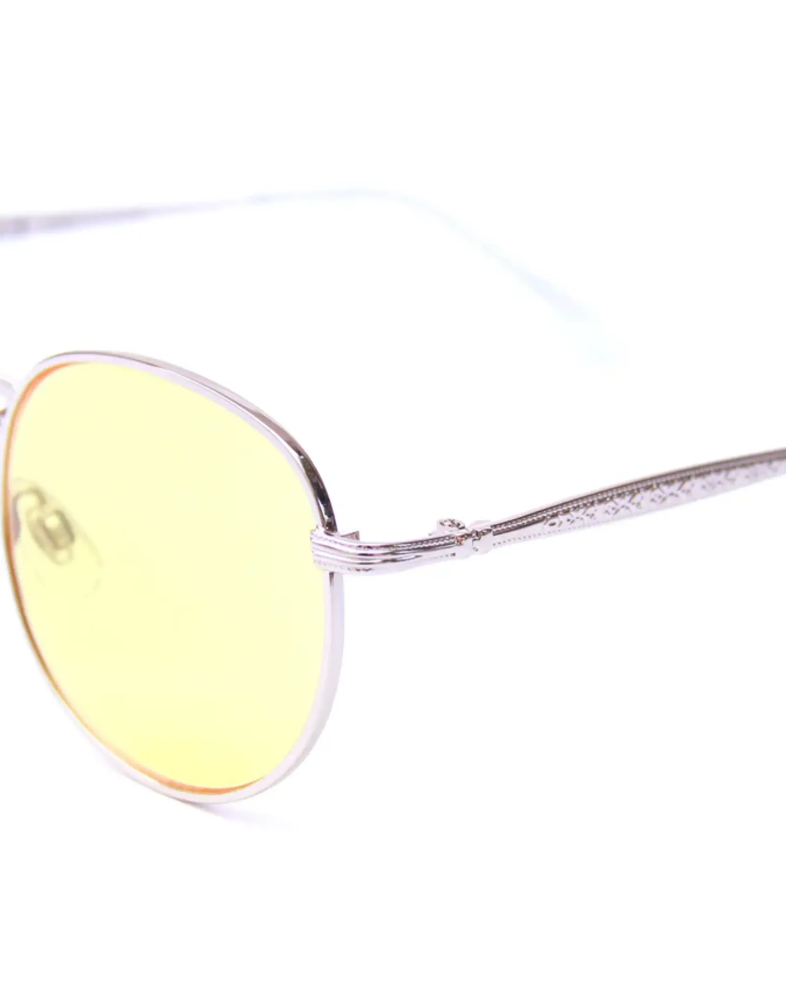HAPPY HOUR SHADES HOLIDAZE  - GOLD YELLOW LENS