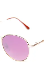 HAPPY HOUR SHADES HOLIDAZE  - GOLD PURPLE LENS