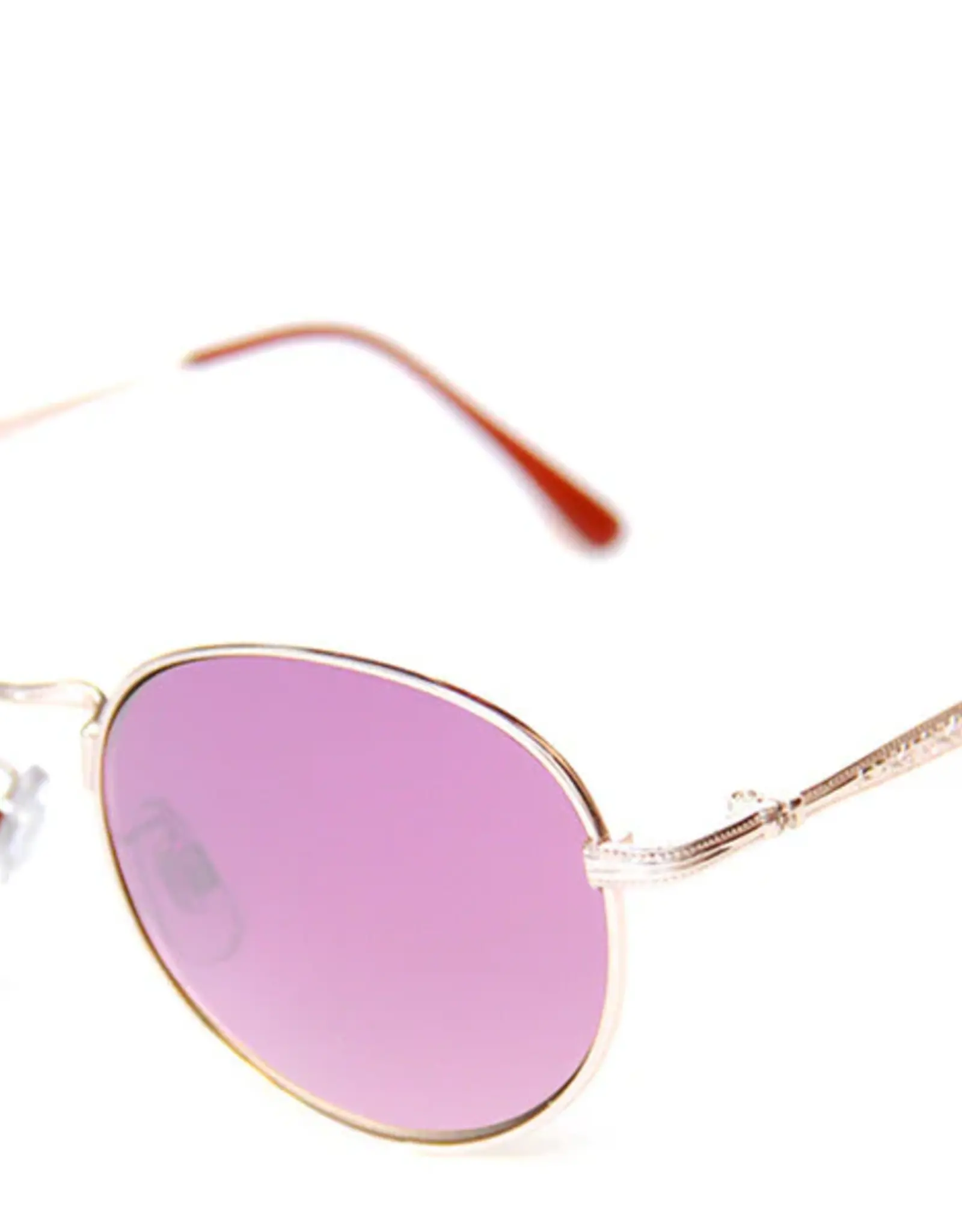 HAPPY HOUR SHADES HOLIDAZE  - GOLD PURPLE LENS