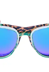HAPPY HOUR SHADES FLIP UPS - LEOPARD PARTY