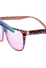 HAPPY HOUR SHADES FLIP UPS - LEOPARD PARTY