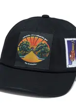 HUF STAX PATCHES SNAPBACK HAT - BLACK