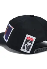 HUF STAX PATCHES SNAPBACK HAT - BLACK