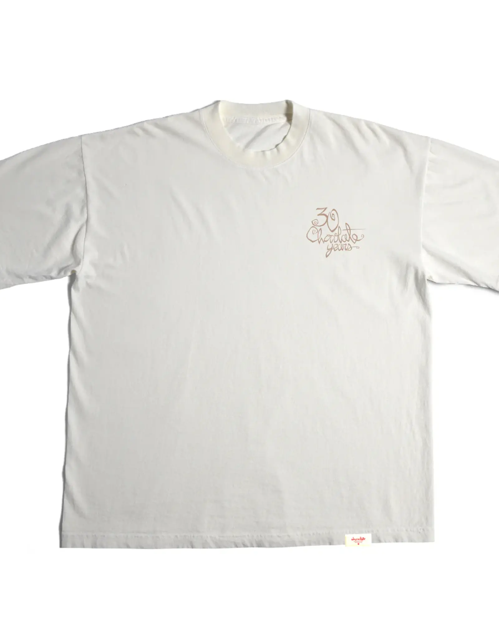 CHOCOLATE 30 YEARS PREMIUM TEE - CEMENT GREY