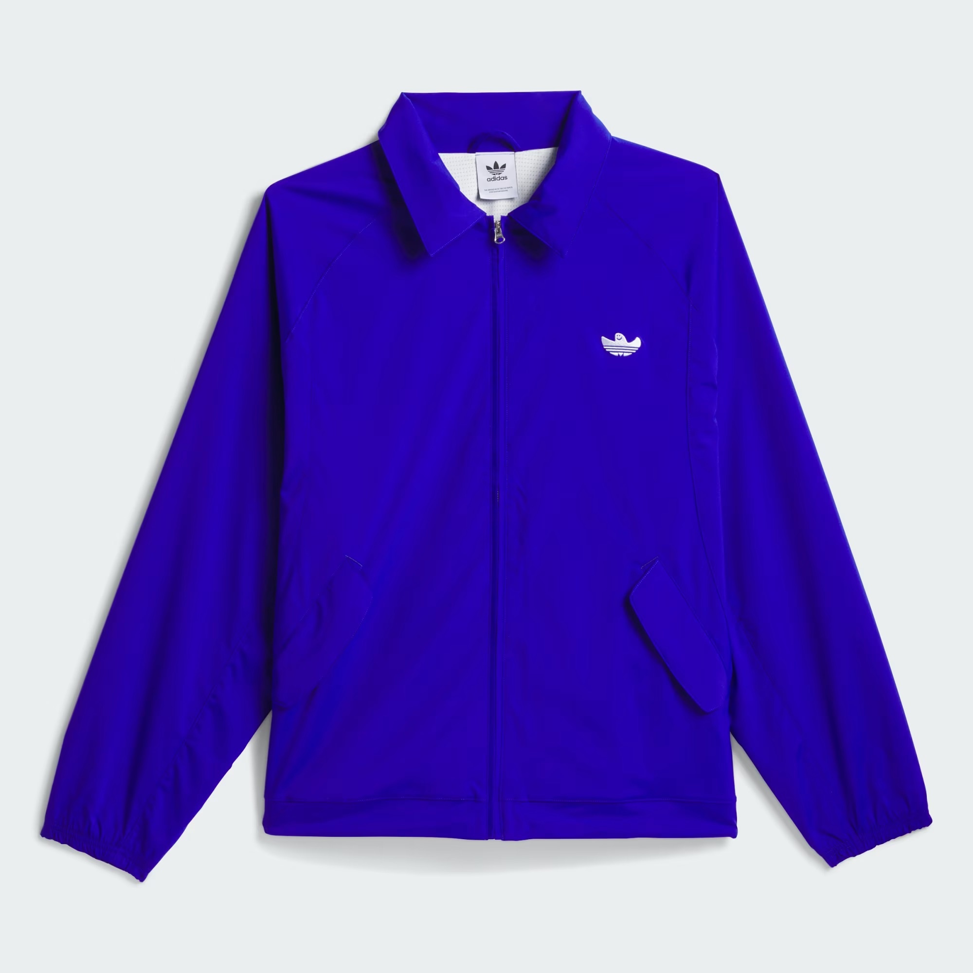ADIDAS SHMOO ZIP COACHES JACKET - LUCID BLUE - KINGSWELL - Los Feliz