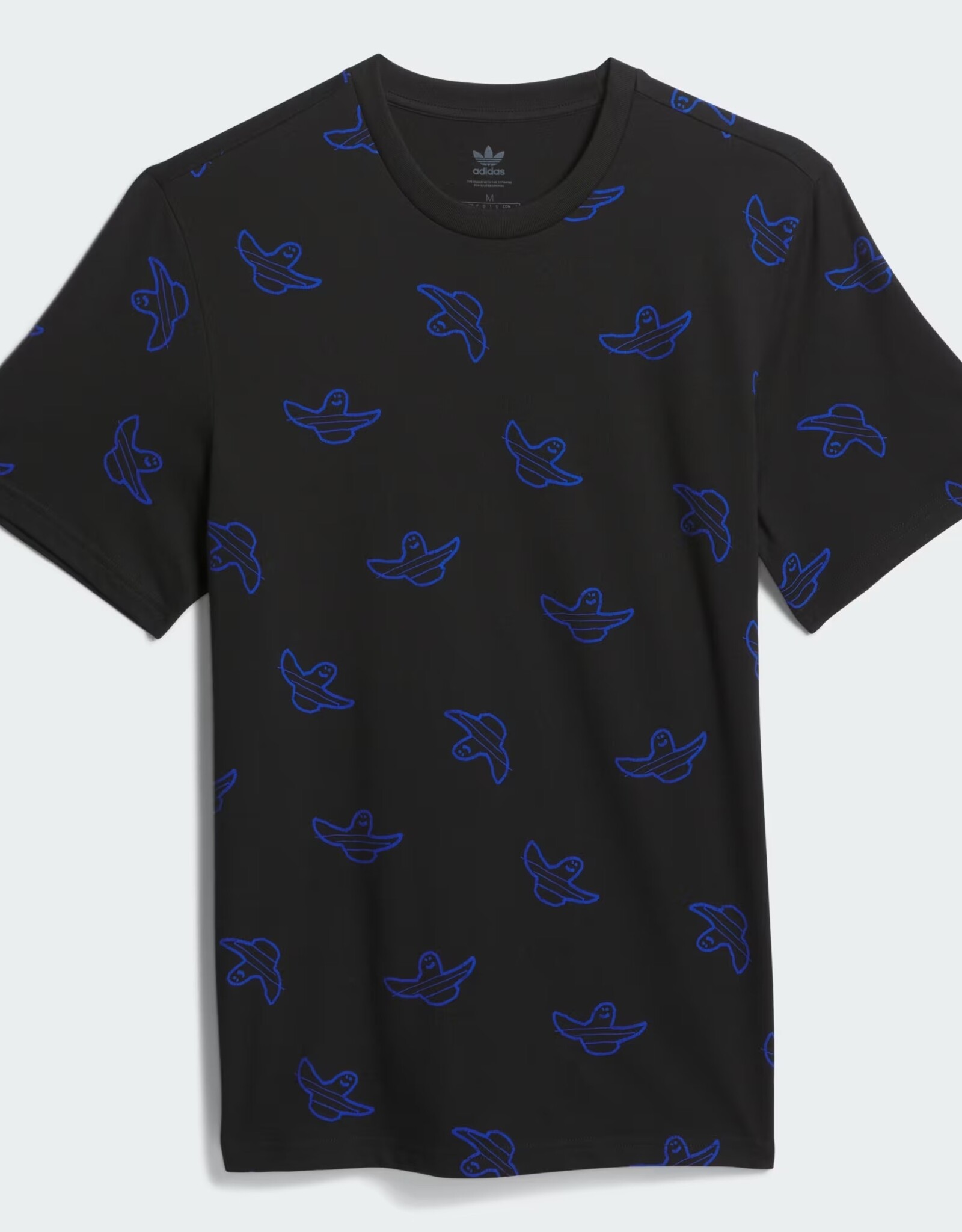 ADIDAS ADIDAS SHMOO AOP TEE - BLK/ROYAL