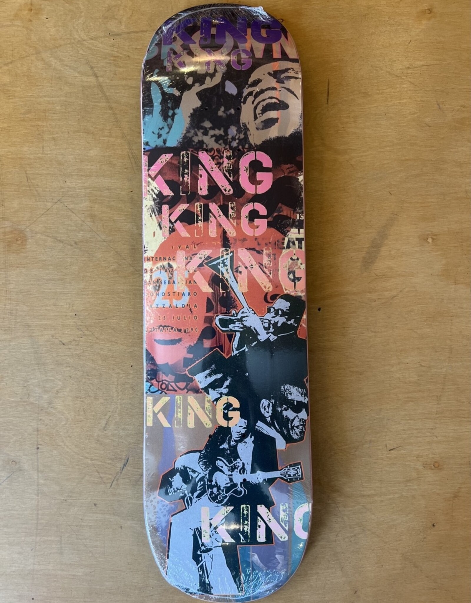 KING SKATEBOARDS KING SKATEBOARDS TEAM RHYTHM DECK - 8.25