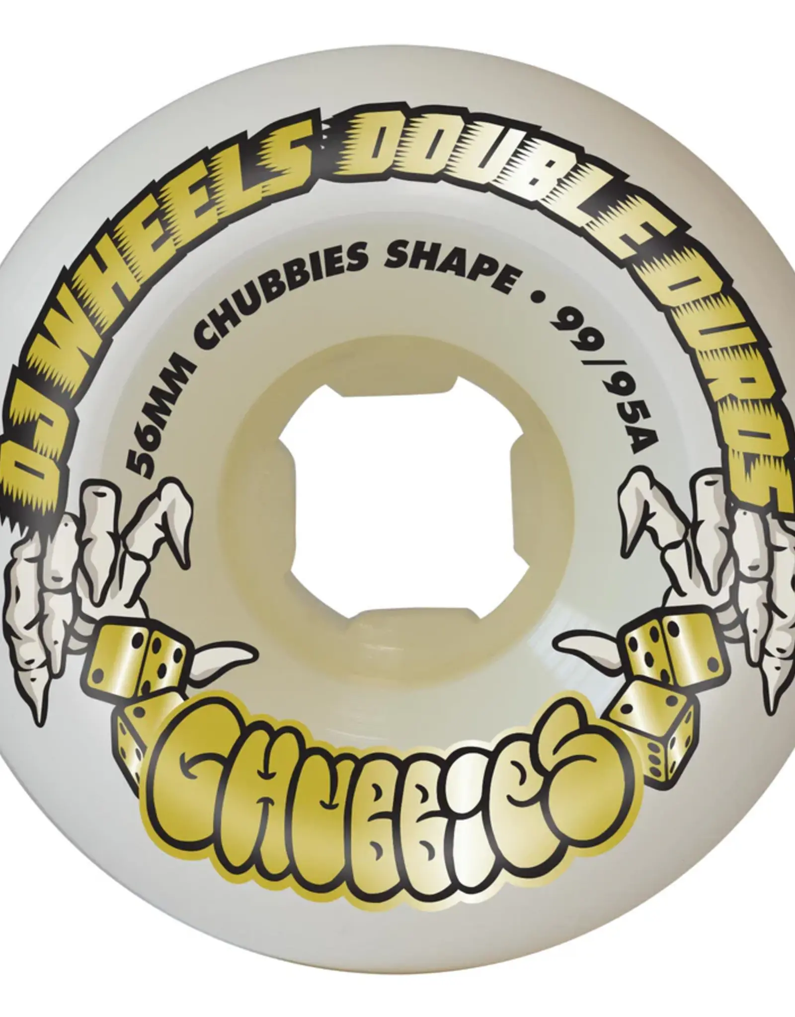 OJ WHEELS OJ DOUBLE DURO CHUBBIES - 56MM - 99A/95A