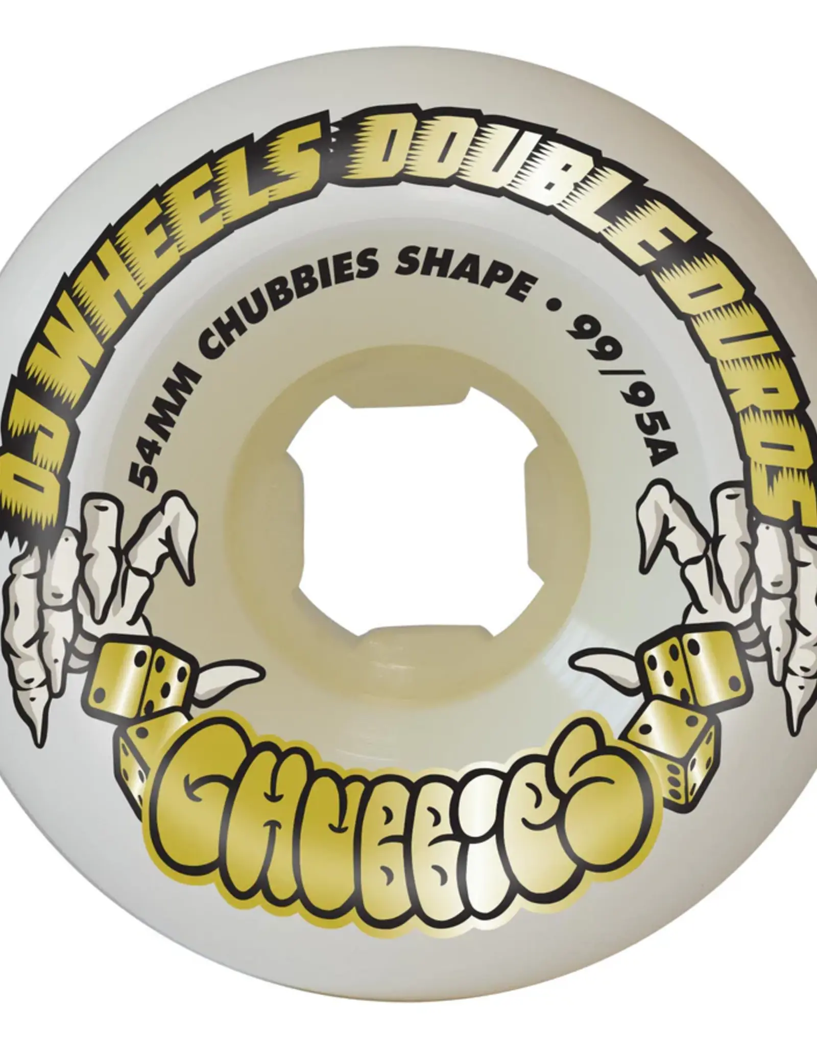 OJ WHEELS OJ DOUBLE DURO CHUBBIES - 54MM - 99A/95A