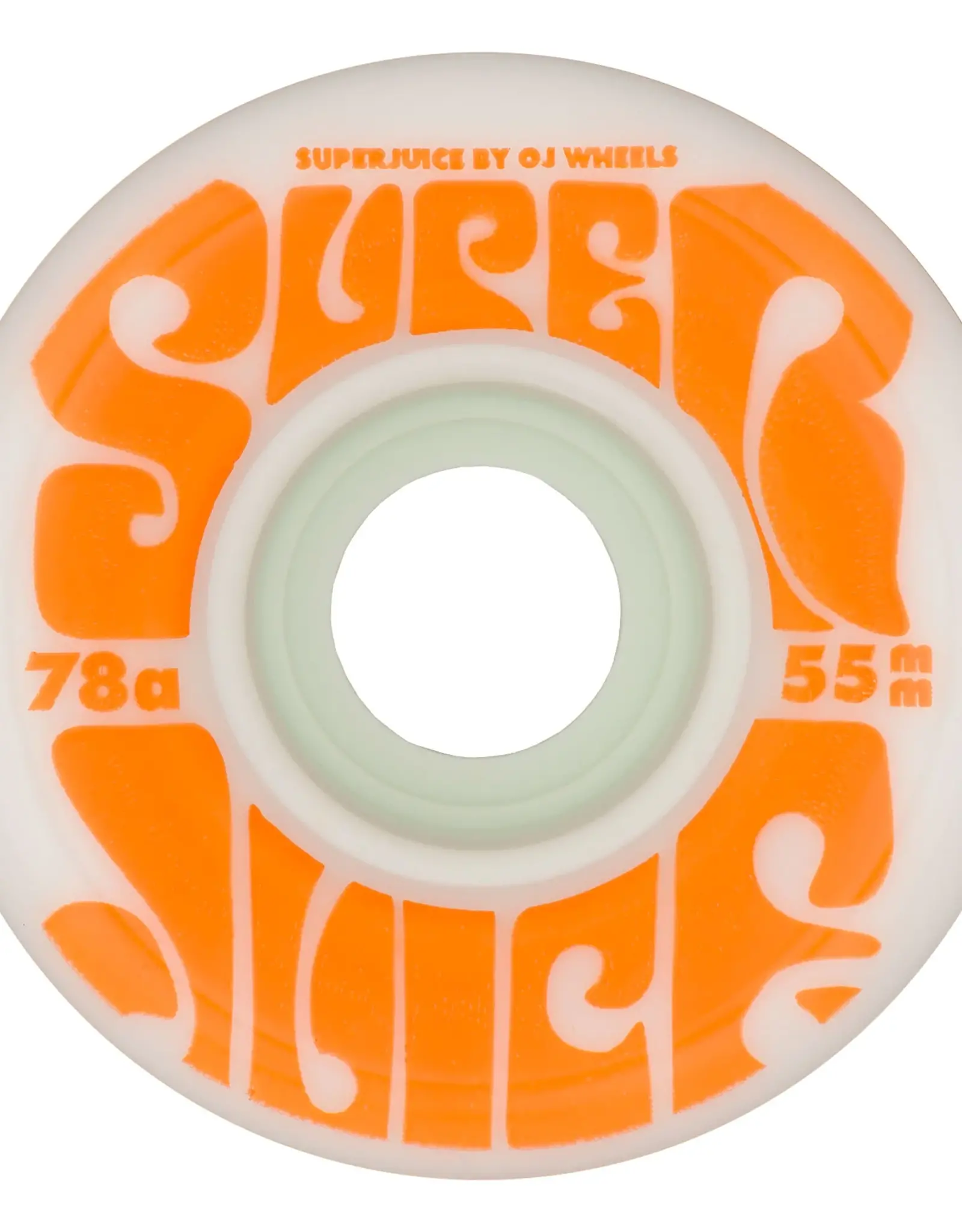 OJ WHEELS OJ MINI SUPER JUICE WHITE - 55MM - 78A