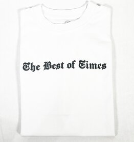 TIMES TIMES THE BEST OF TIMES TEE - WHITE