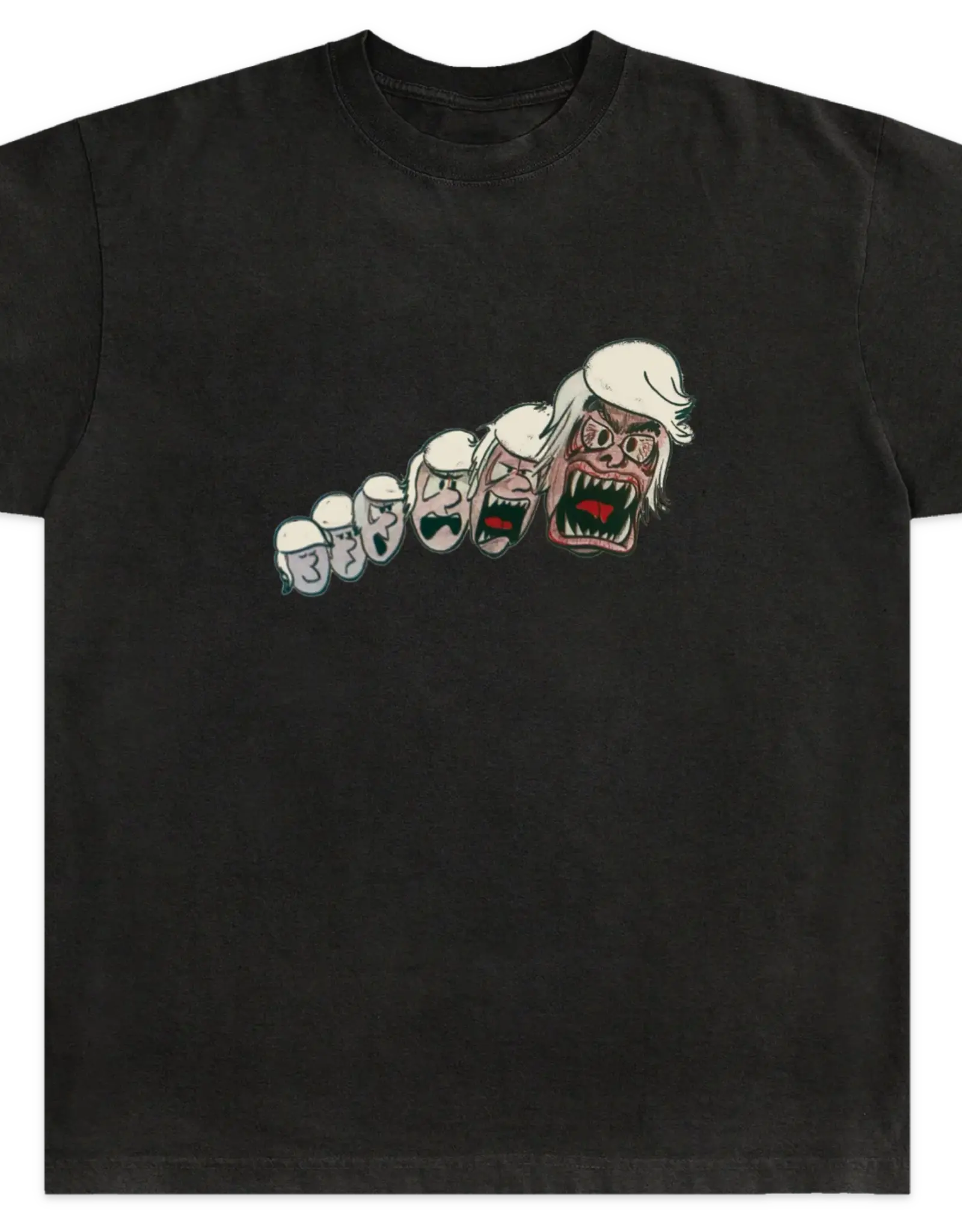 LESS THAN LOCAL LESS THAN LOCAL TUMMY TEE - BLACK