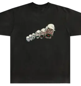 LESS THAN LOCAL LESS THAN LOCAL TUMMY TEE - BLACK