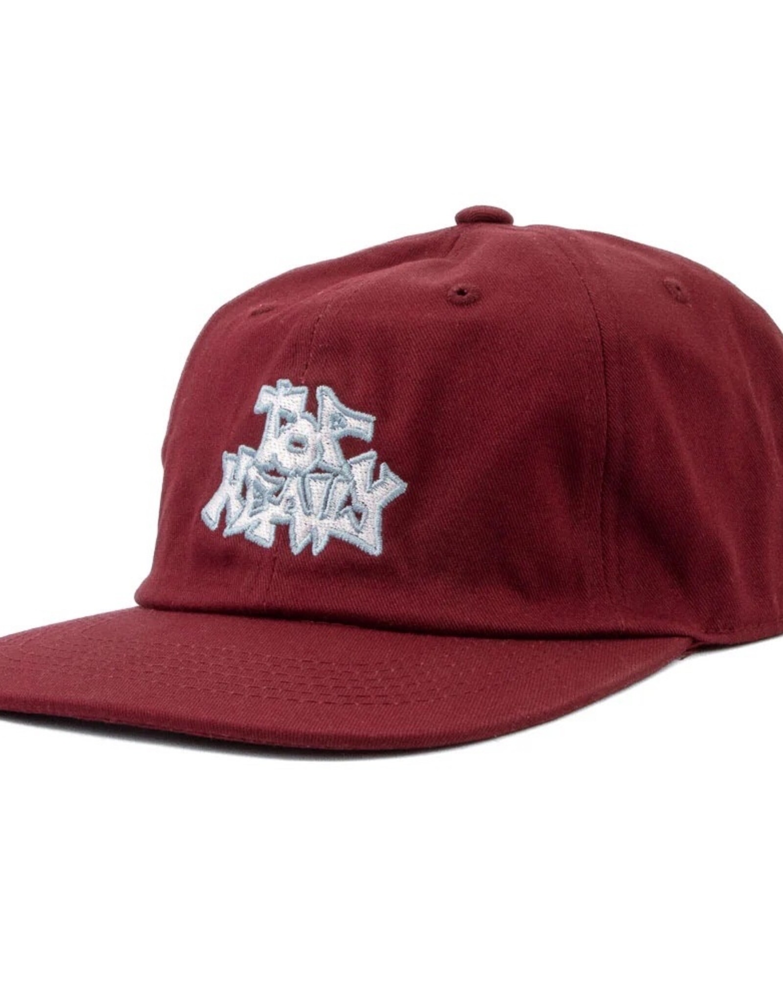 TOP HEAVY ENTERTAINMENT TOP HEAVY STACKED 2.0 HAT - BURGUNDY
