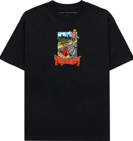 TOP HEAVY ENTERTAINMENT TOP HEAVY HOPSCOTCH TEE - BLACK