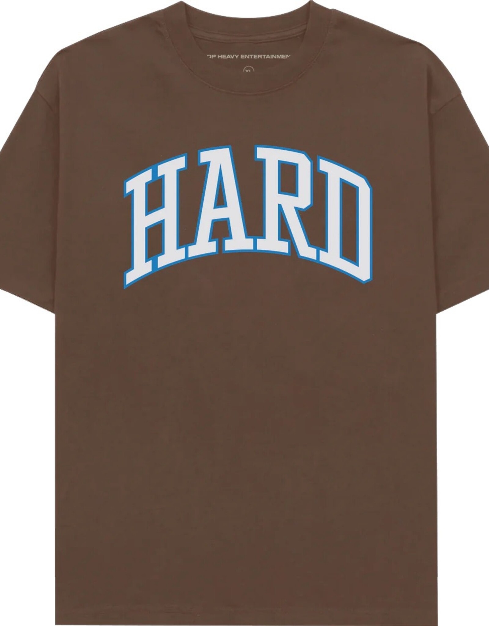 TOP HEAVY ENTERTAINMENT TOP HEAVY HARD TEE - BROWN
