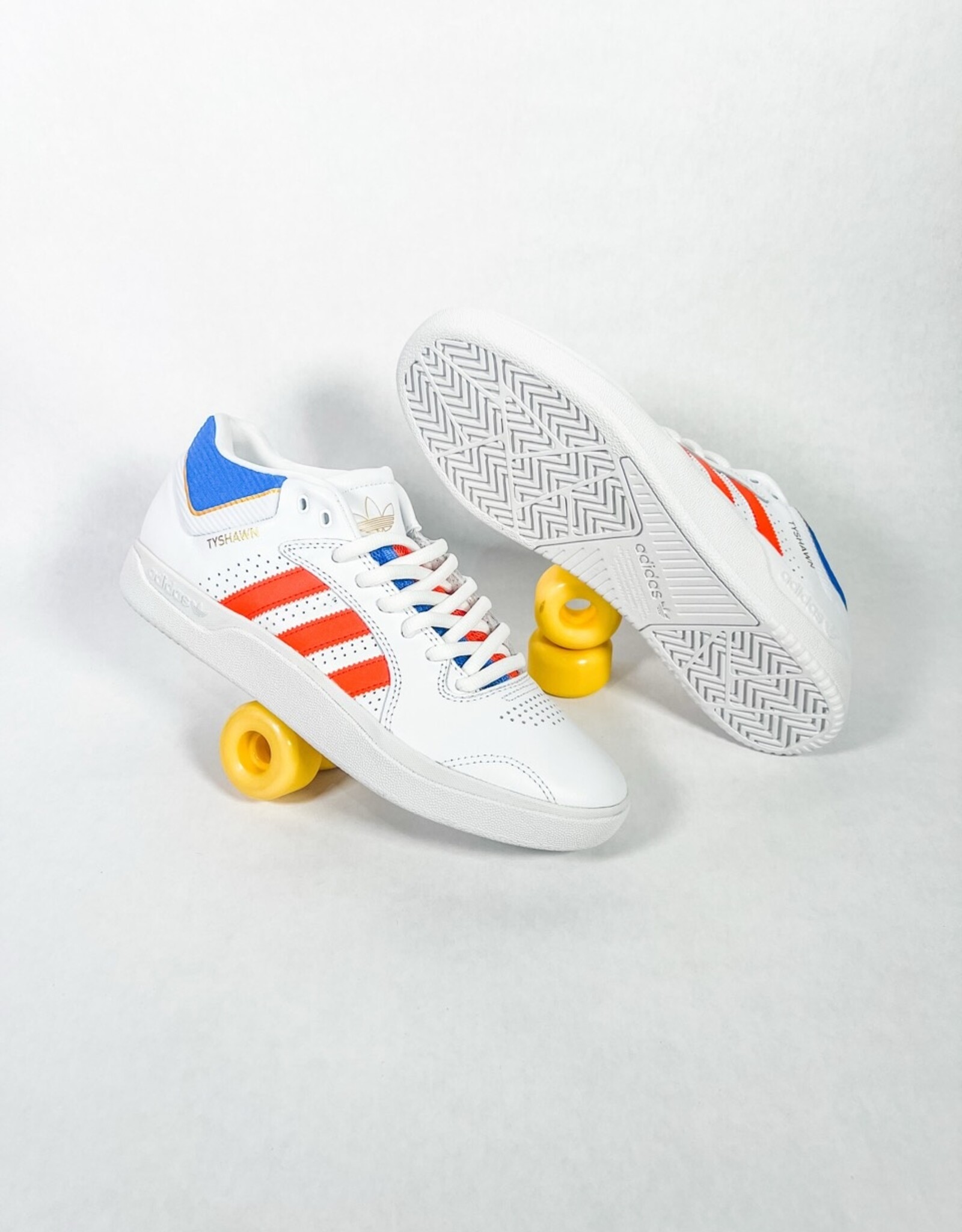ADIDAS TYSHAWN - FTWWHT/ORANGE/BLUBIR