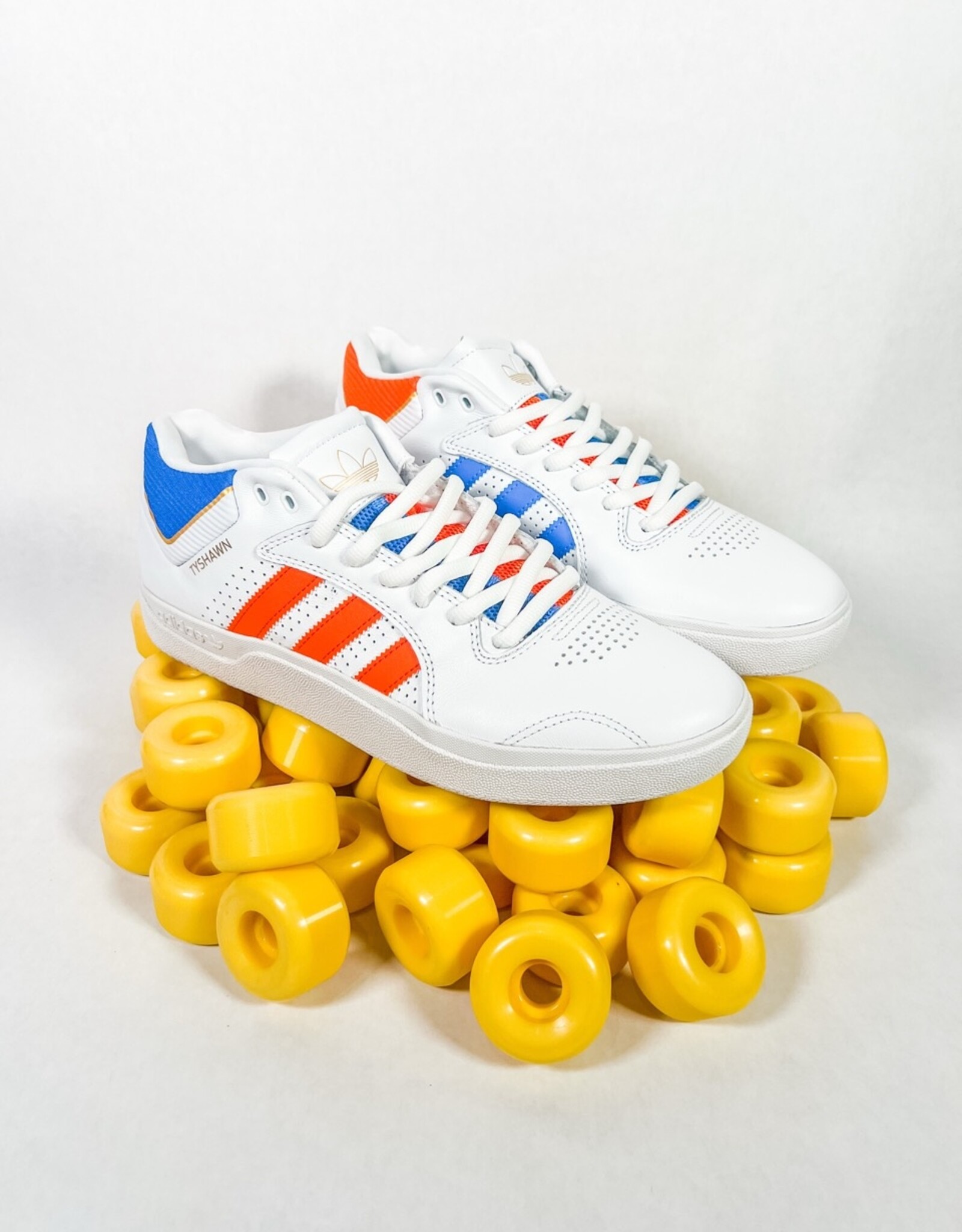 ADIDAS TYSHAWN - FTWWHT/ORANGE/BLUBIR