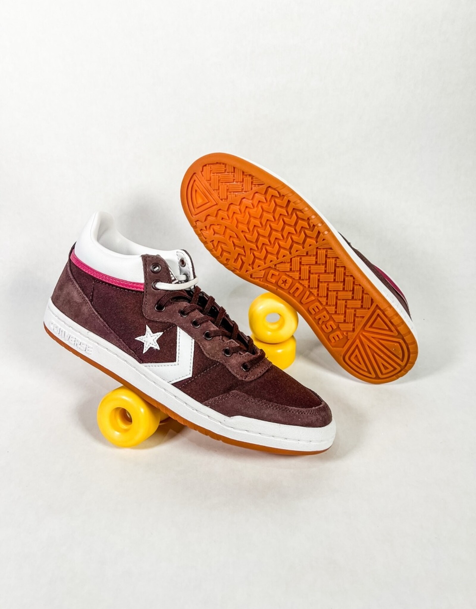CONVERSE CONS FASTBREAK PRO MID - RUGGED BROWN/WHITE/MESA ROSE