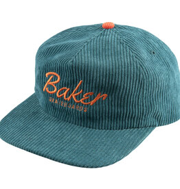 BAKER DOLPHIN CORD HAT - GREEN