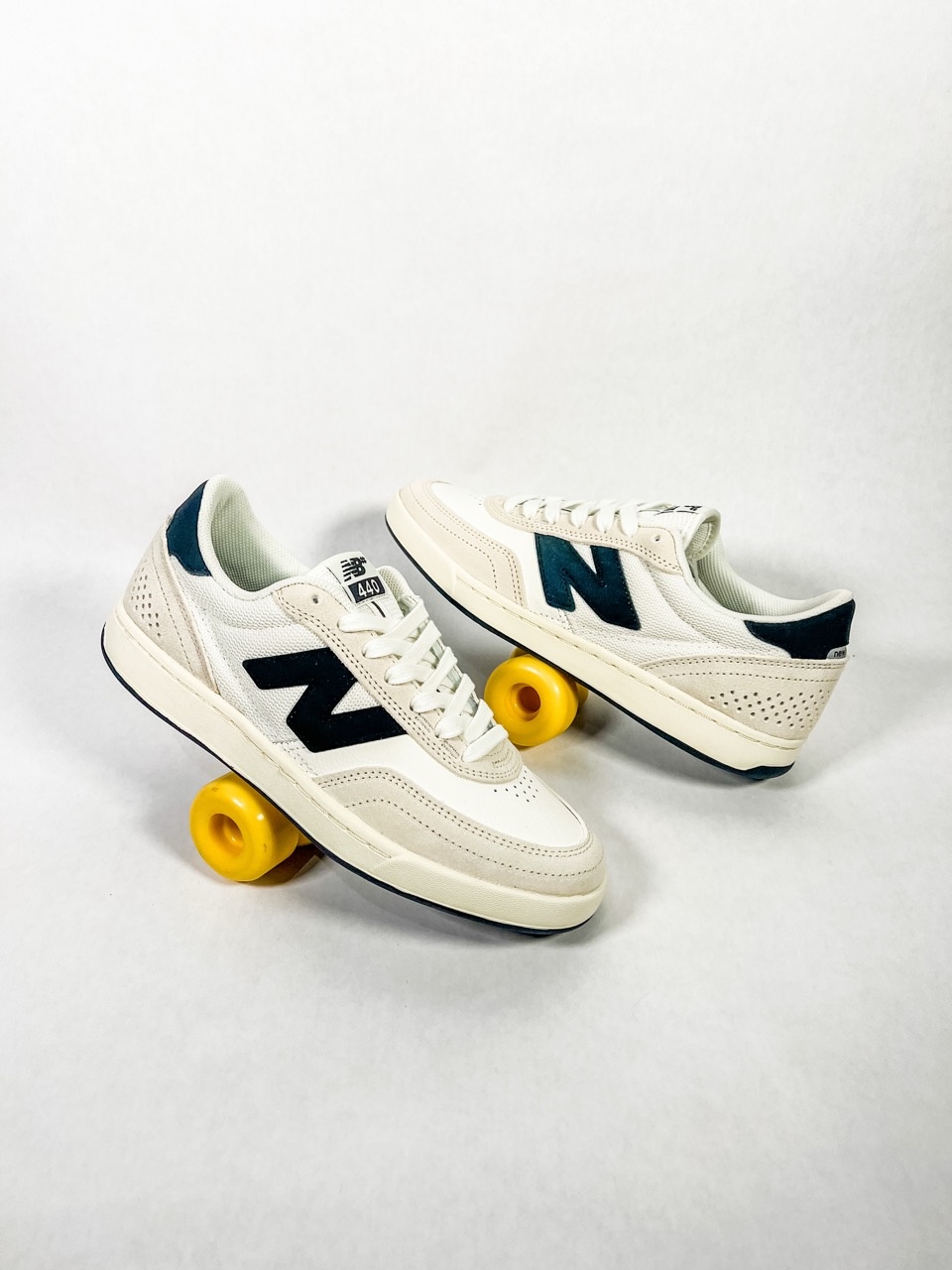 ★ニューバランス★Numeric 440 High★White/Yellow New Balance Numeric 440 High White Yellow Shoes – LA Skate Co