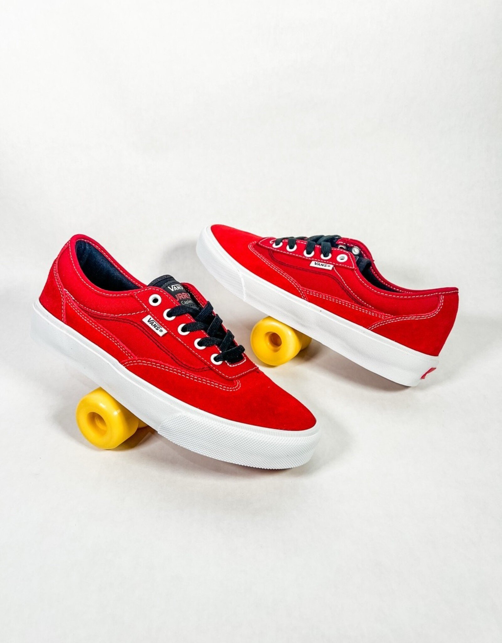 VANS SKATE CURREN CAPLES - RED/WHITE