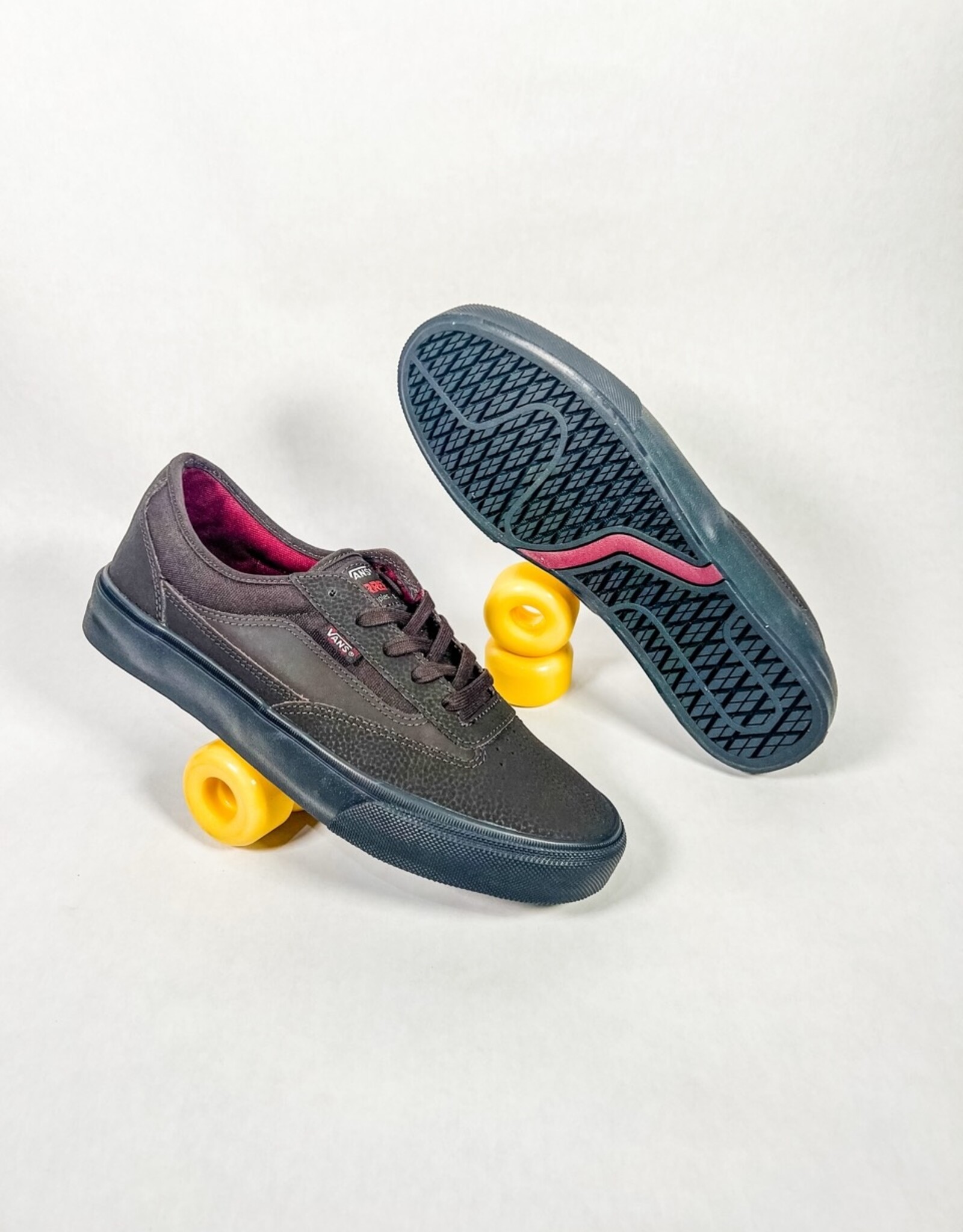 VANS SKATE CURREN CAPLES - DARK BROWN - KINGSWELL - Los Feliz VANS SKATE CURREN CAPLES - DARK BROWN - KINGSWELL - Los Feliz