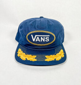 VANS VANS CAPTAIN VAN DOREN LOW UNSTRUCTURED HAT - DRESS BLUES