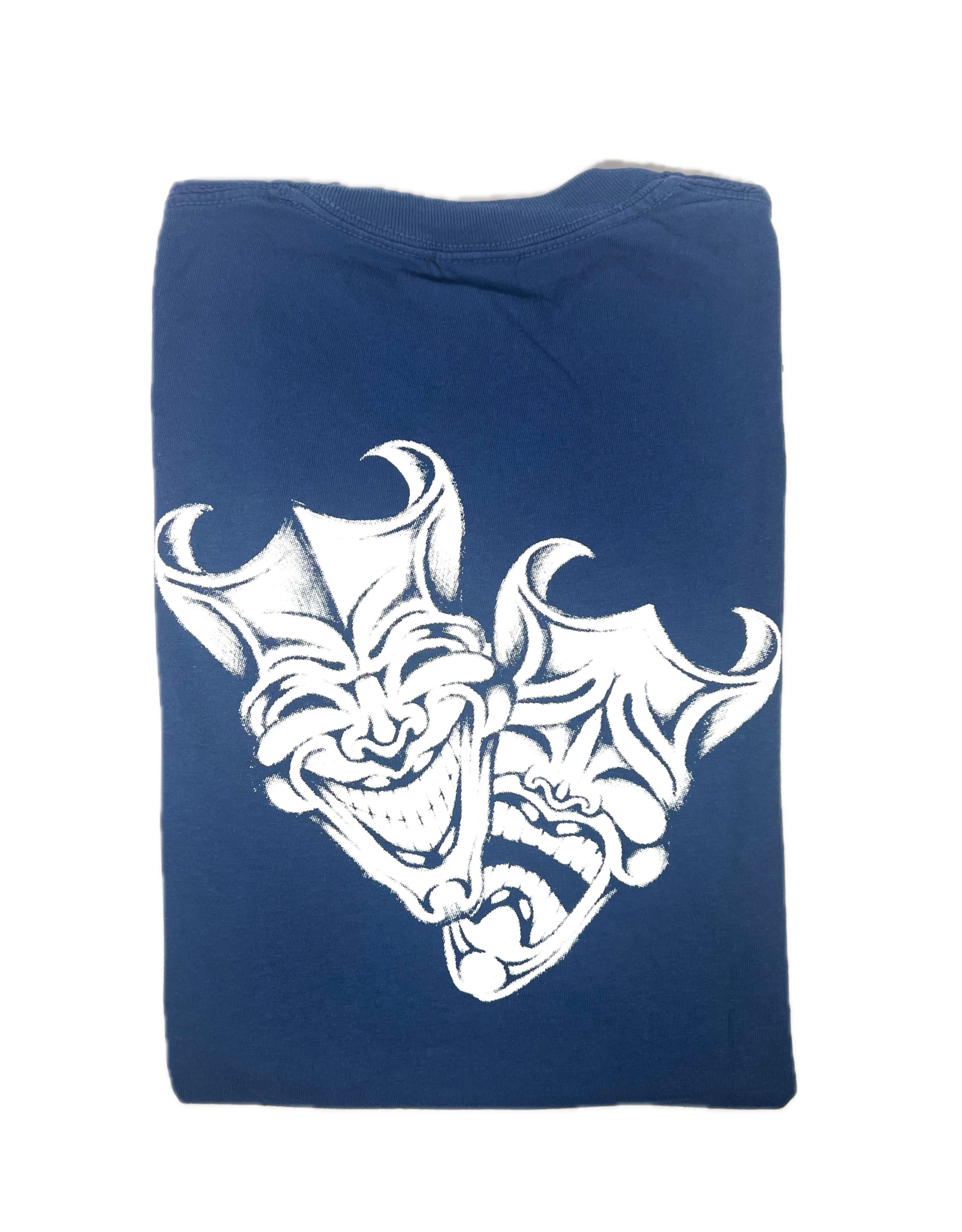 KINGSWELL KINGSWELL MEZA SCRIPT TEE - CHINA BLUE