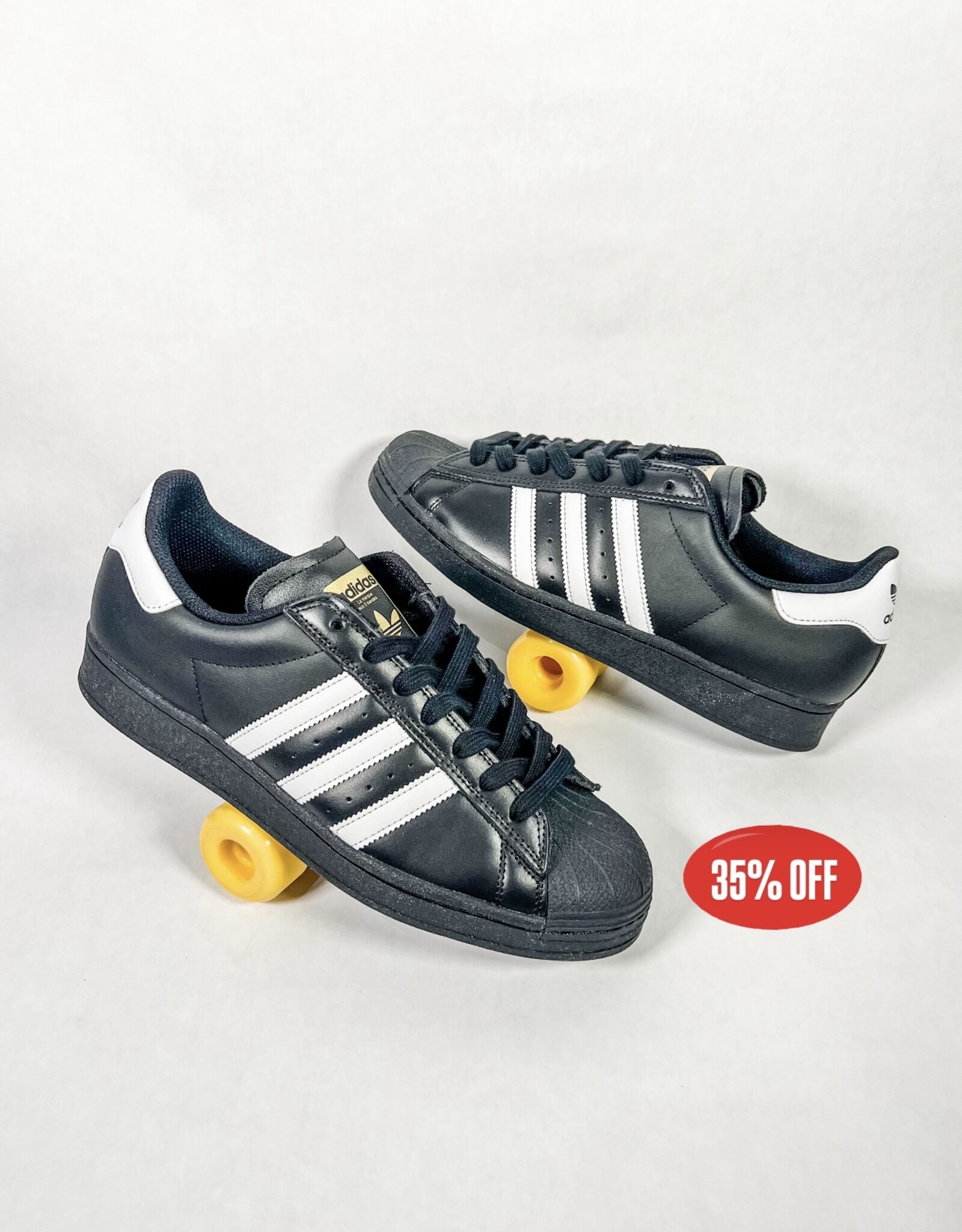 ADIDAS ADIDAS SUPERSTAR ADV - CBLACK/FTWWHT/FTWWHT