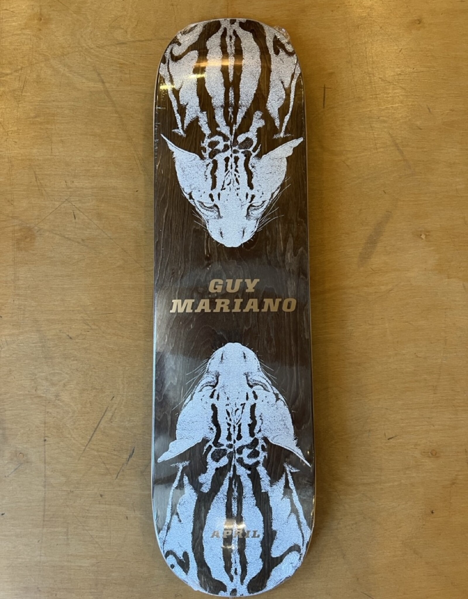APRIL SKATEBOARDS APRIL GUY MARIANO CHEETAH DECK - 8.25 TWIN